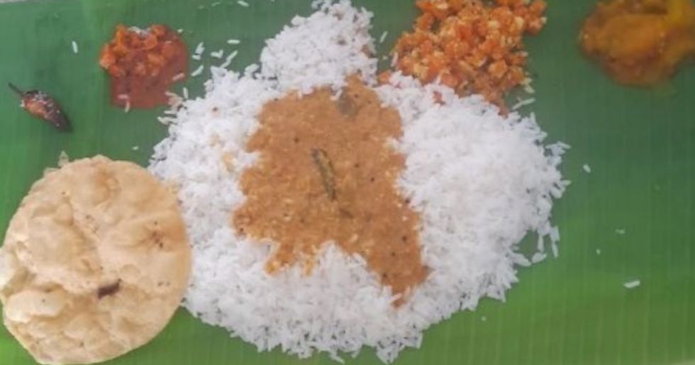 Sree Lakshmi Hotel (Pure Vegetarian) meal