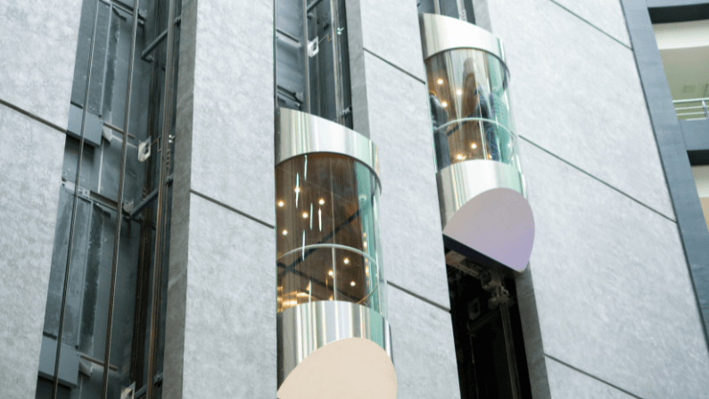 Professional elevator setup by one of the leading Elevator Installation Companies in Dubai