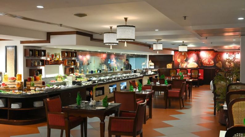 Keraleeyam Restaurant at The Raviz Calicut is serving authentic Kerala cuisine in a luxury dining setting
