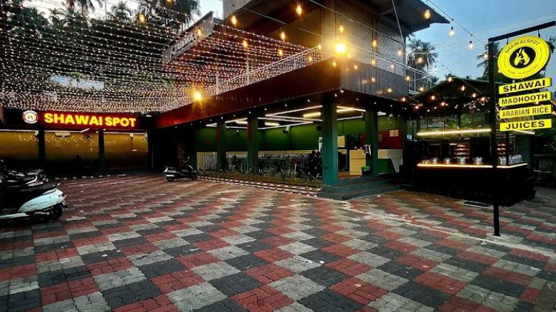 Exterior view of Shawai Spot Omassery, a popular shawaya and grill outlet among restaurants in omassery