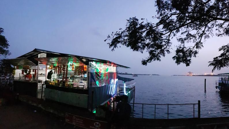 Seaplane Floating Restaurant Marine Drive Kochi unique dining spot among restaurants in Marine Drive