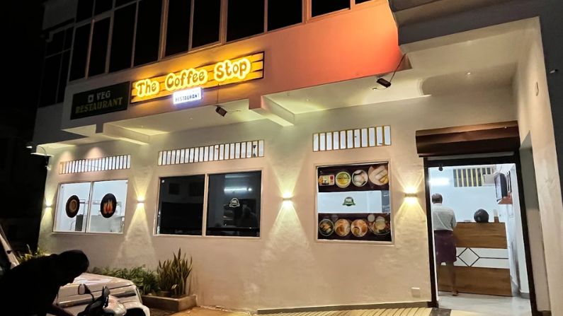 The Coffee Stop Veg Restaurant in Kalpetta serving South Indian vegetarian food