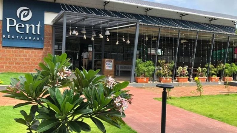Exterior view of Pent Restaurant and Catering, one of the notable restaurants in Payyannur, offering a variety of Kerala and non-vegetarian dishes.